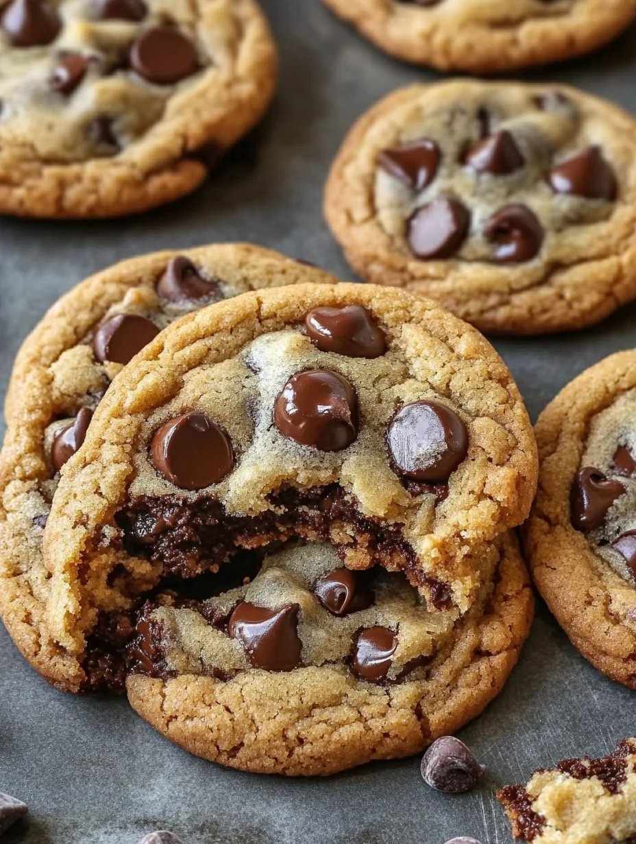 Ultra Thick Bakery Style Chocolate Chip Cookies