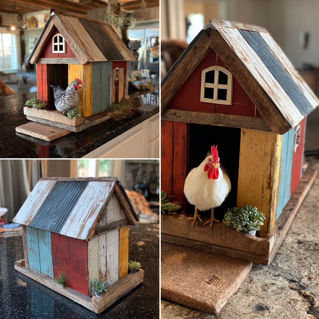 Chicken Run Ideas Using Recycled Materials