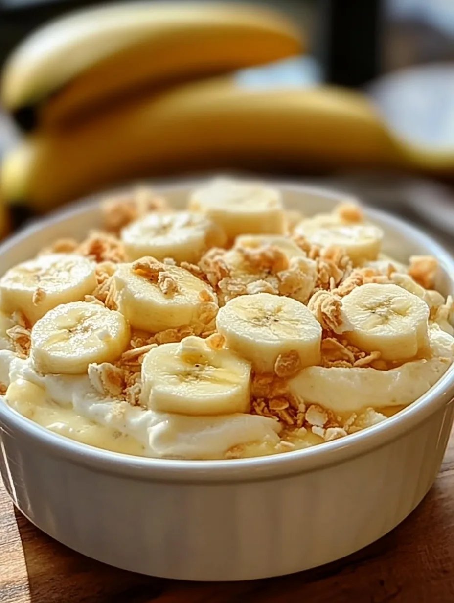 Old-Fashioned Homemade Banana Pudding