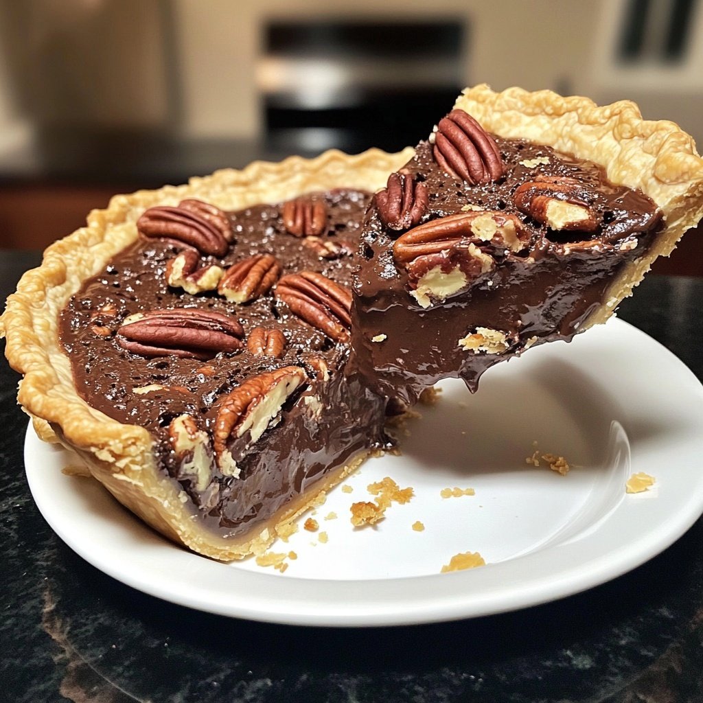 Texas Chocolate Pecan Pie
