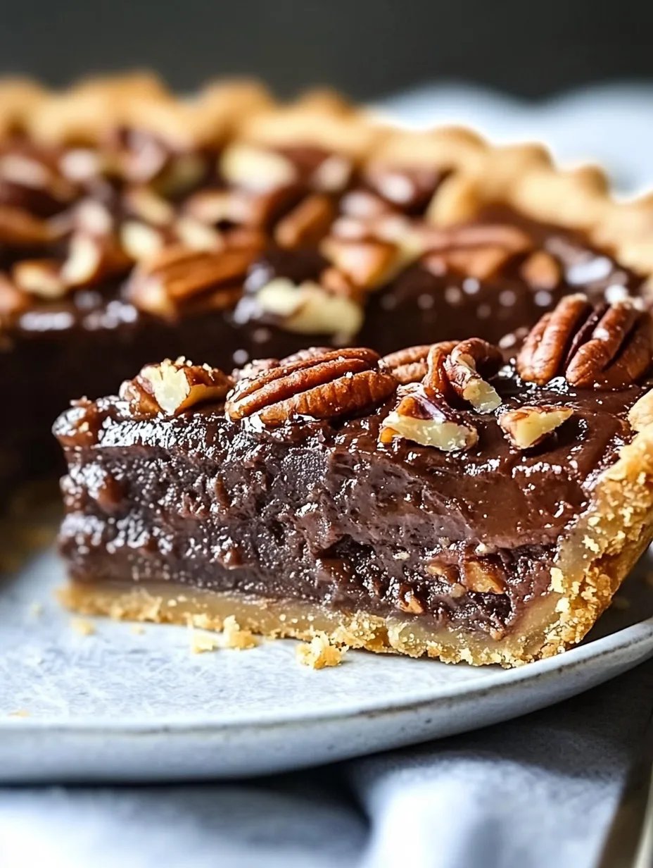 Texas Chocolate Pecan Pie