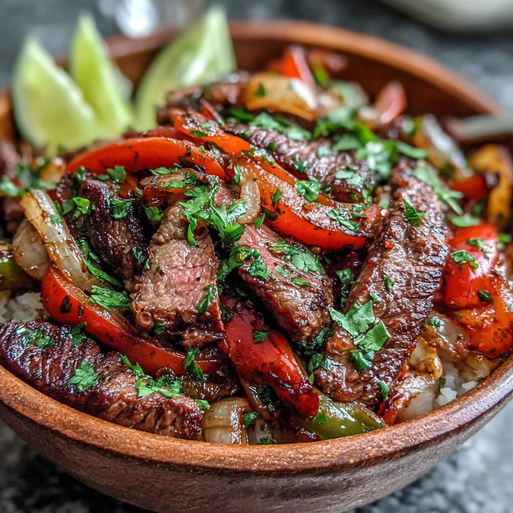 Grilled Steak Fajita Bowls