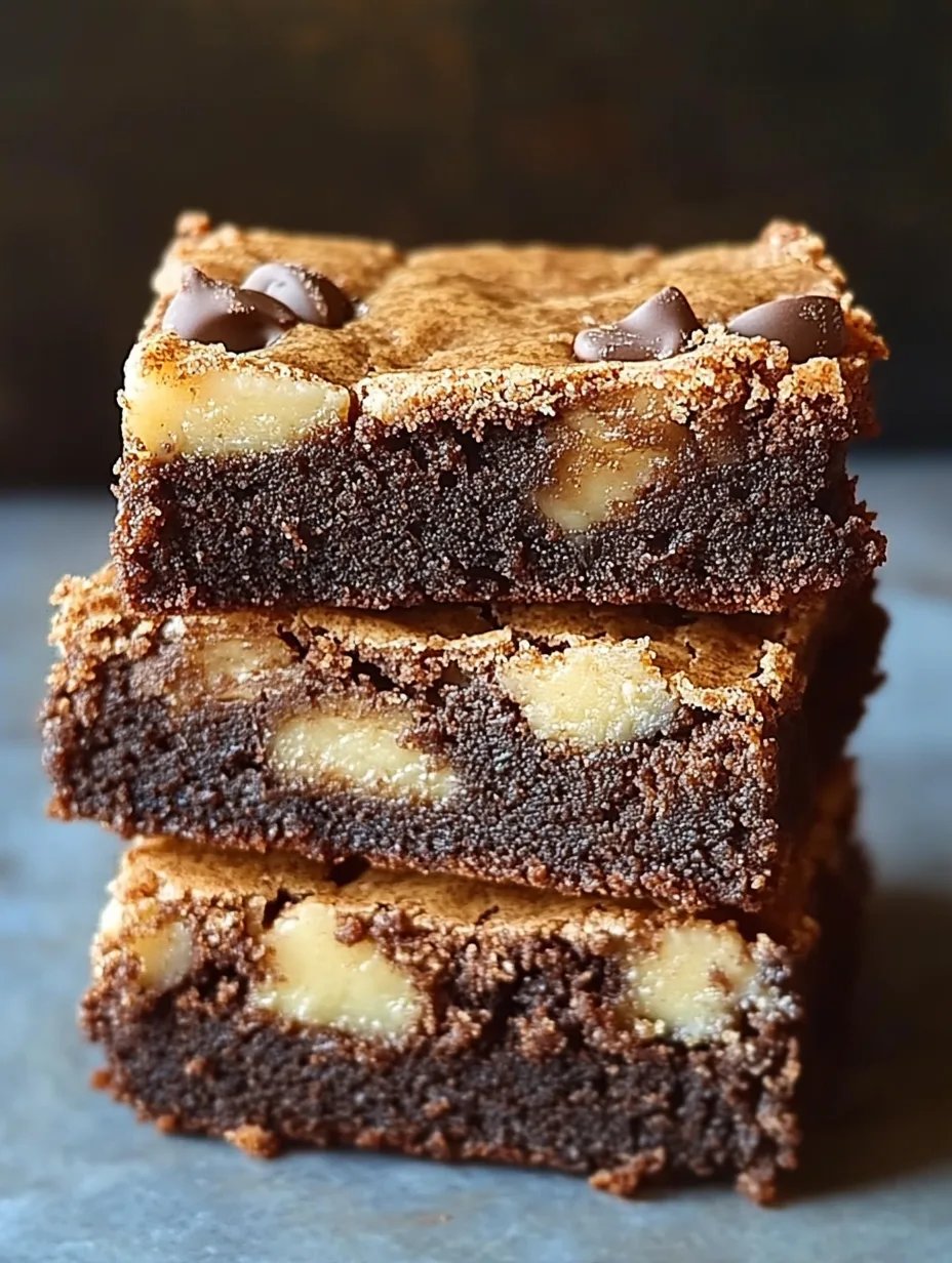 Fudgy Banana Bread Brownies – The Perfect Mix of Cake & Brownies!
