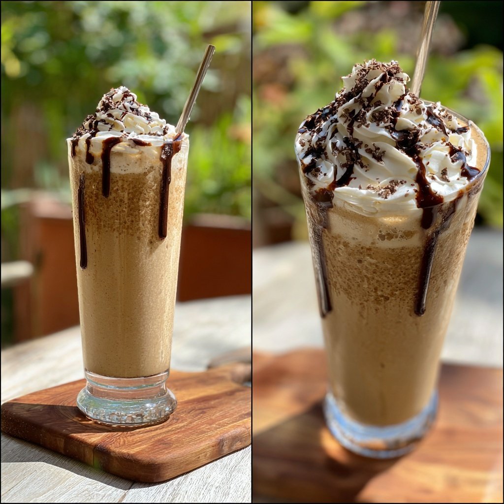 Vanilla Cream Coffee Frappé