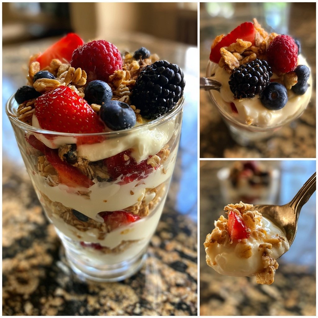 Healthy Snack Yogurt Parfaits