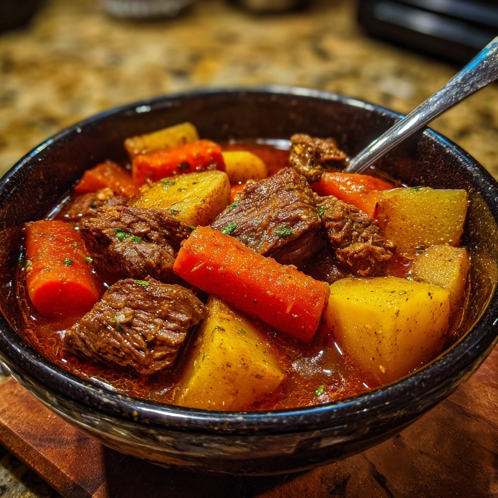 Beef Stew With Carrots and Potatoes