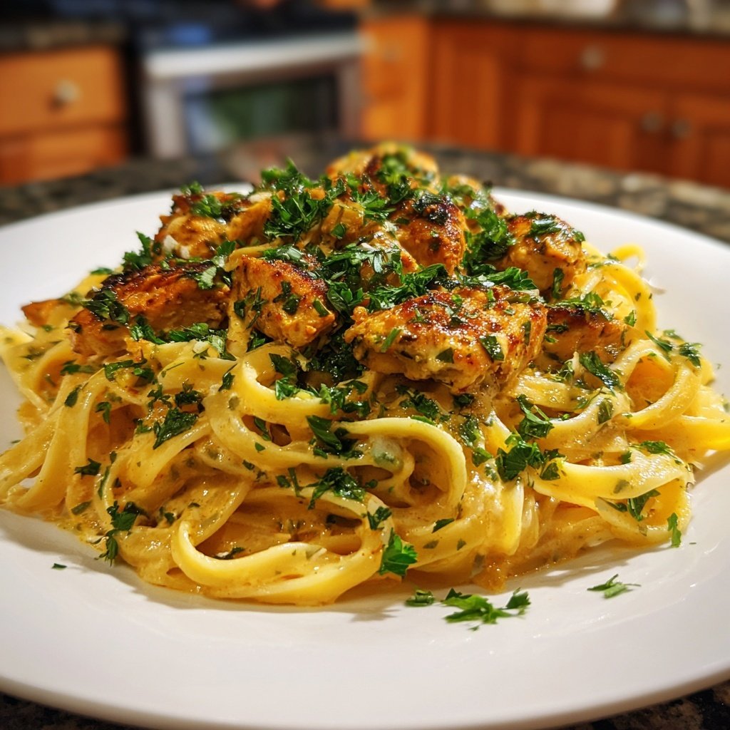 Creamy Cajun Chicken Pasta