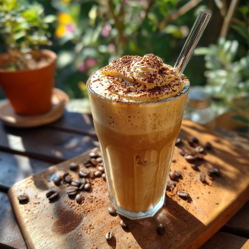 Vanilla Iced Blended Coffee