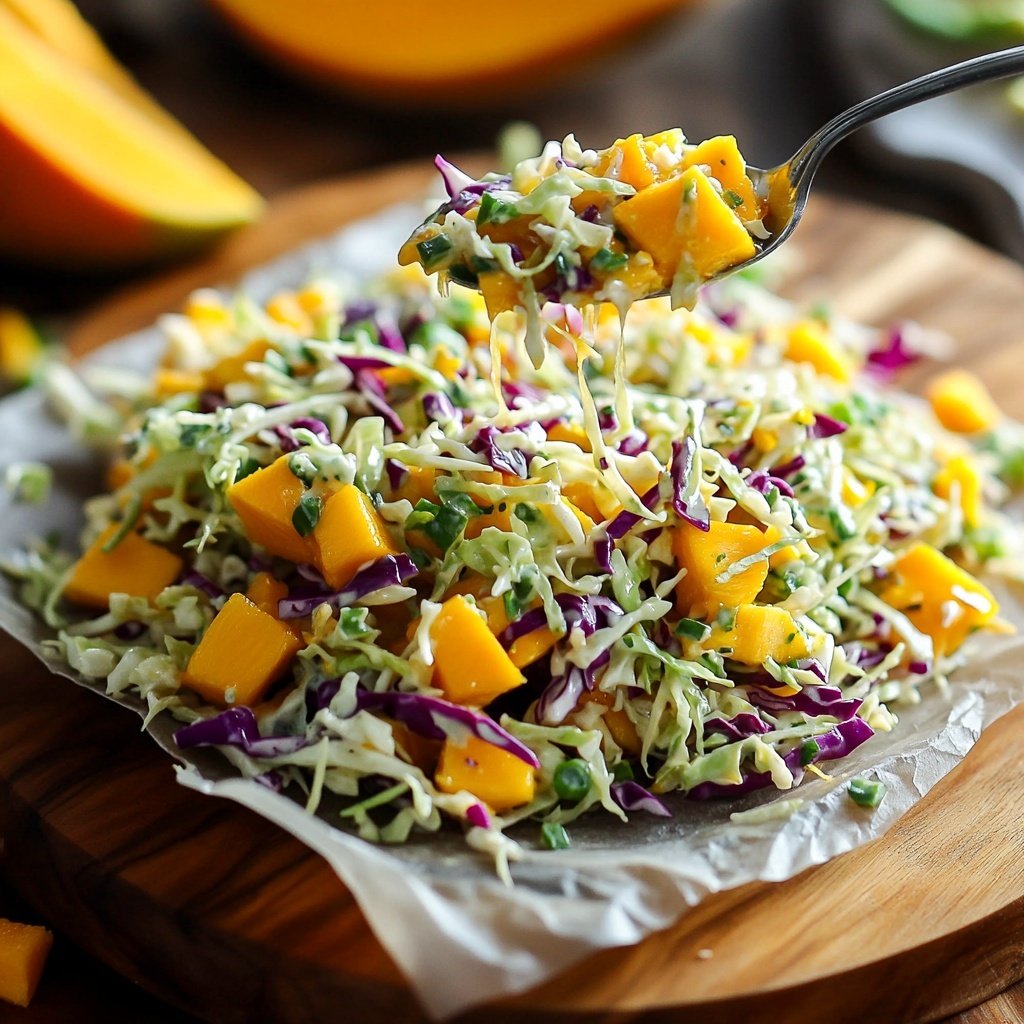 Jamaican Mango Slaw