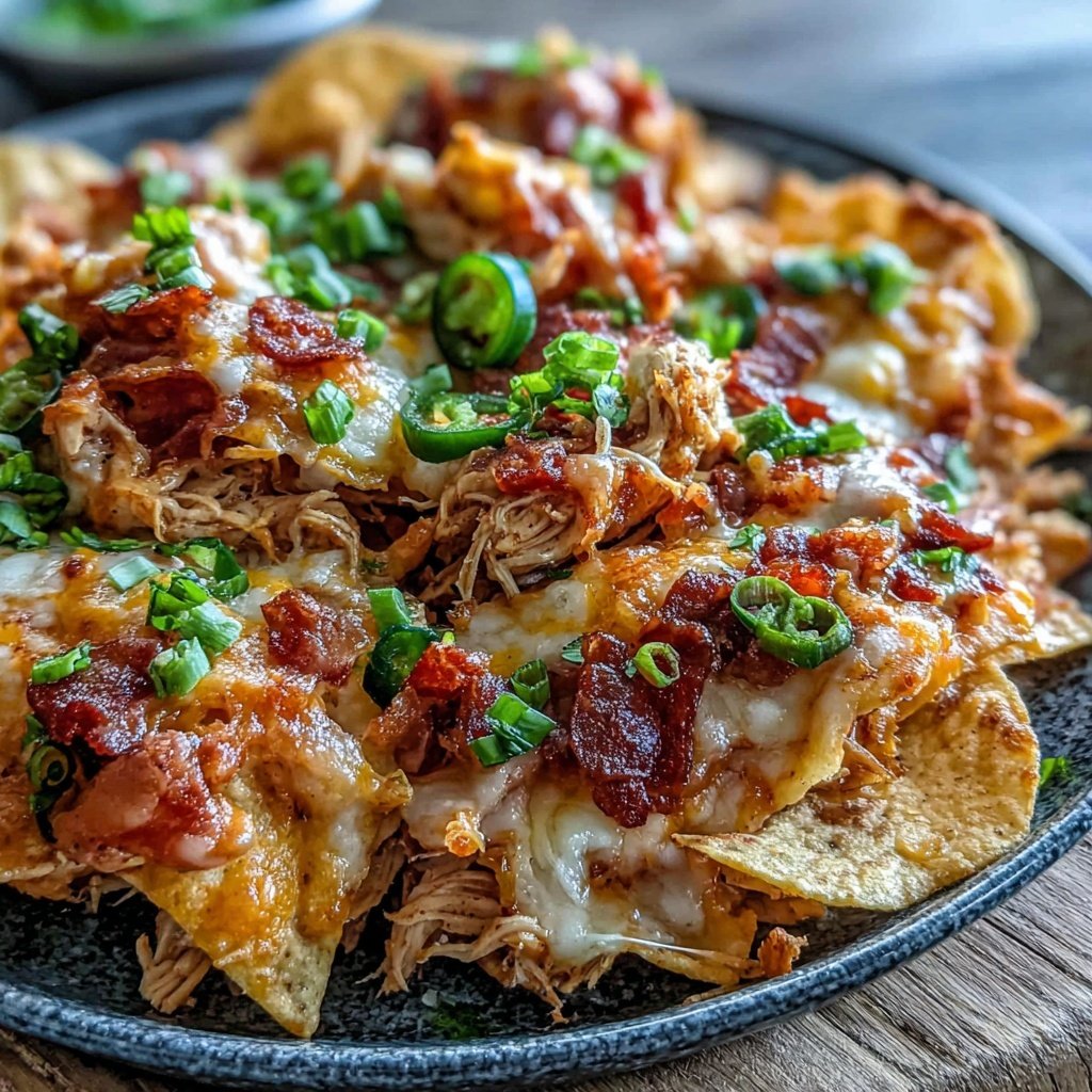Shredded Chicken Nacho Casserole