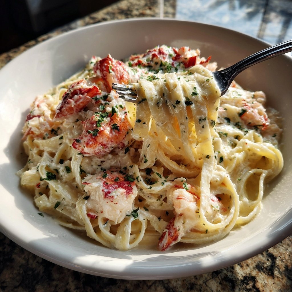 Restaurant Style Lobster Pasta