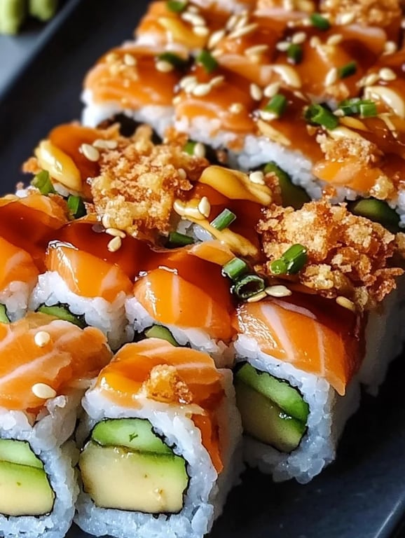 Easy Teriyaki Salmon Sushi Bake (TikTok Viral!) 🍣