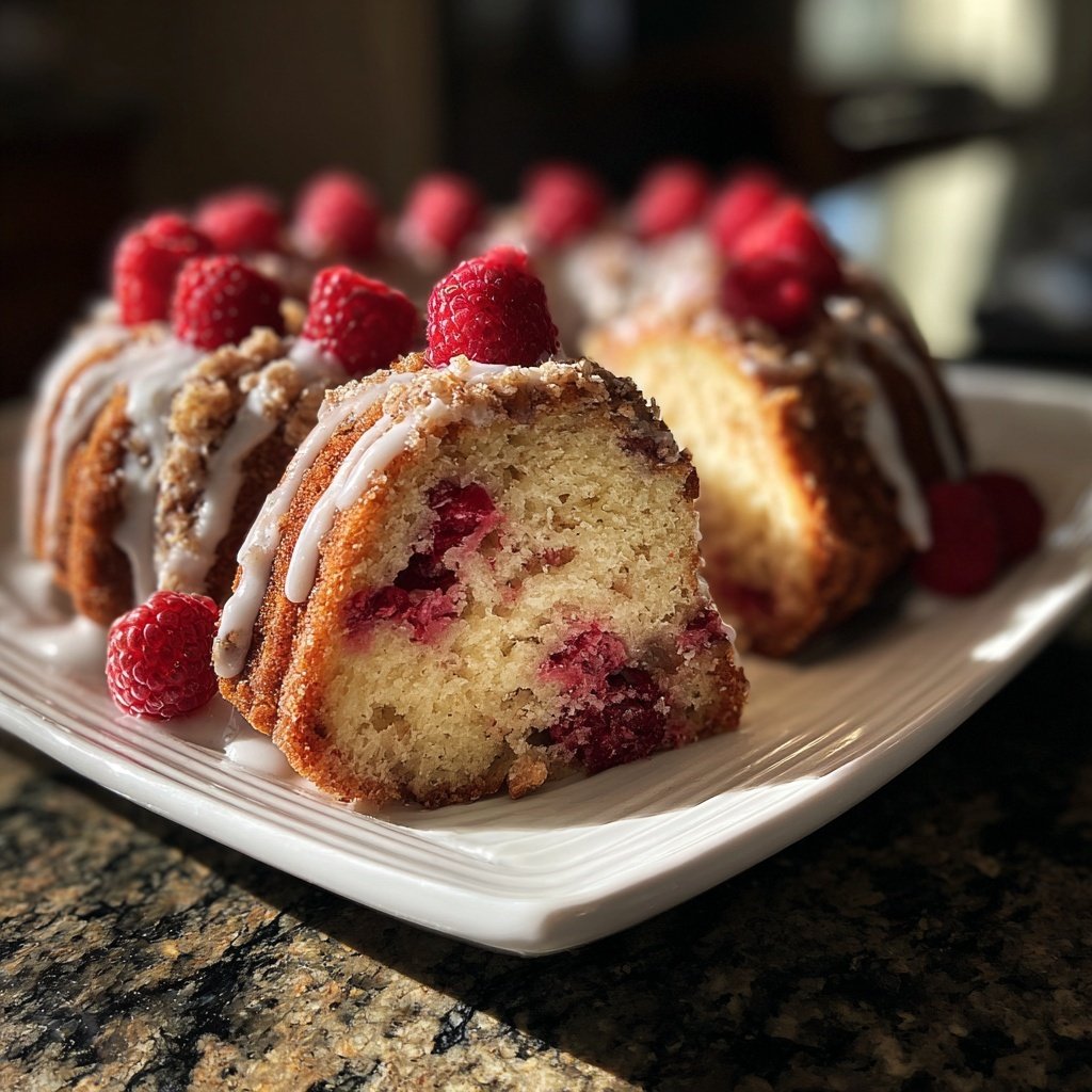 Spring Brunch Raspberry Coffee Cake