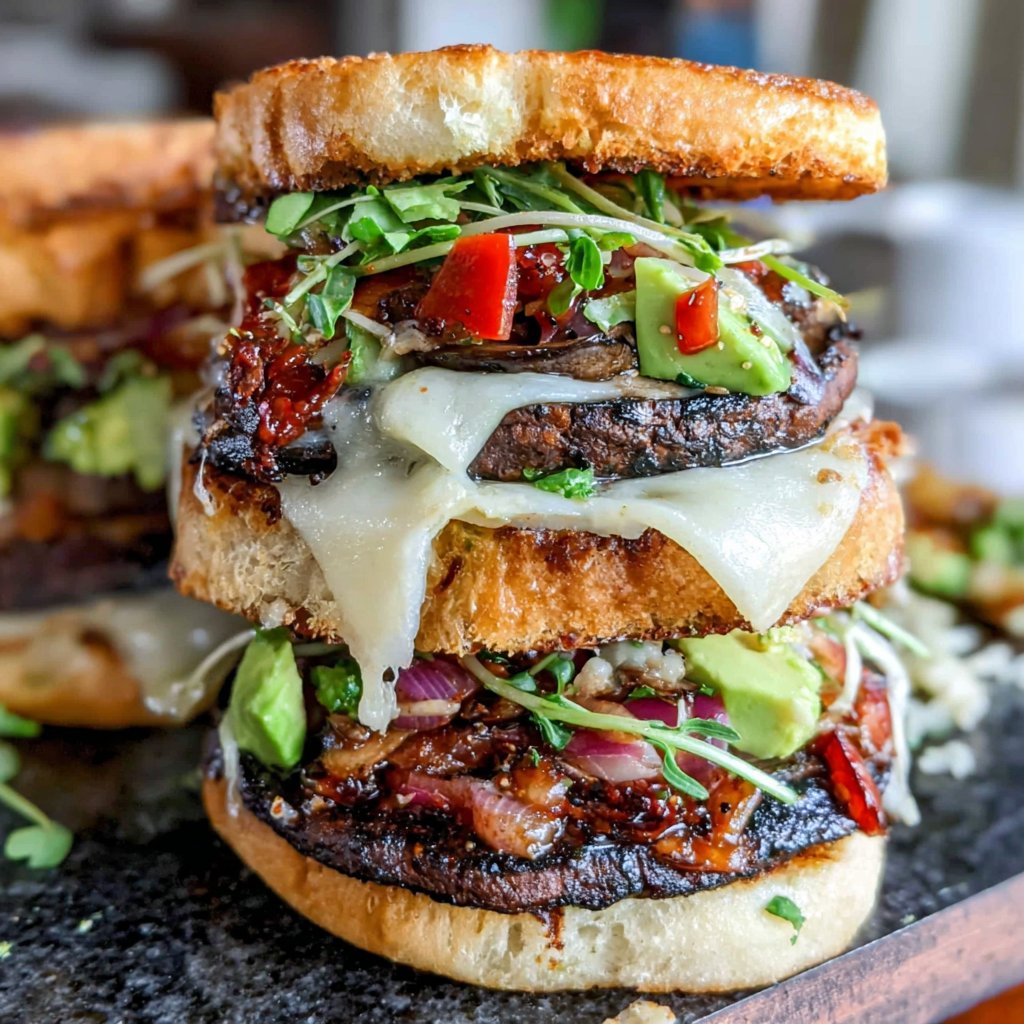 Grilled Portobello Burgers