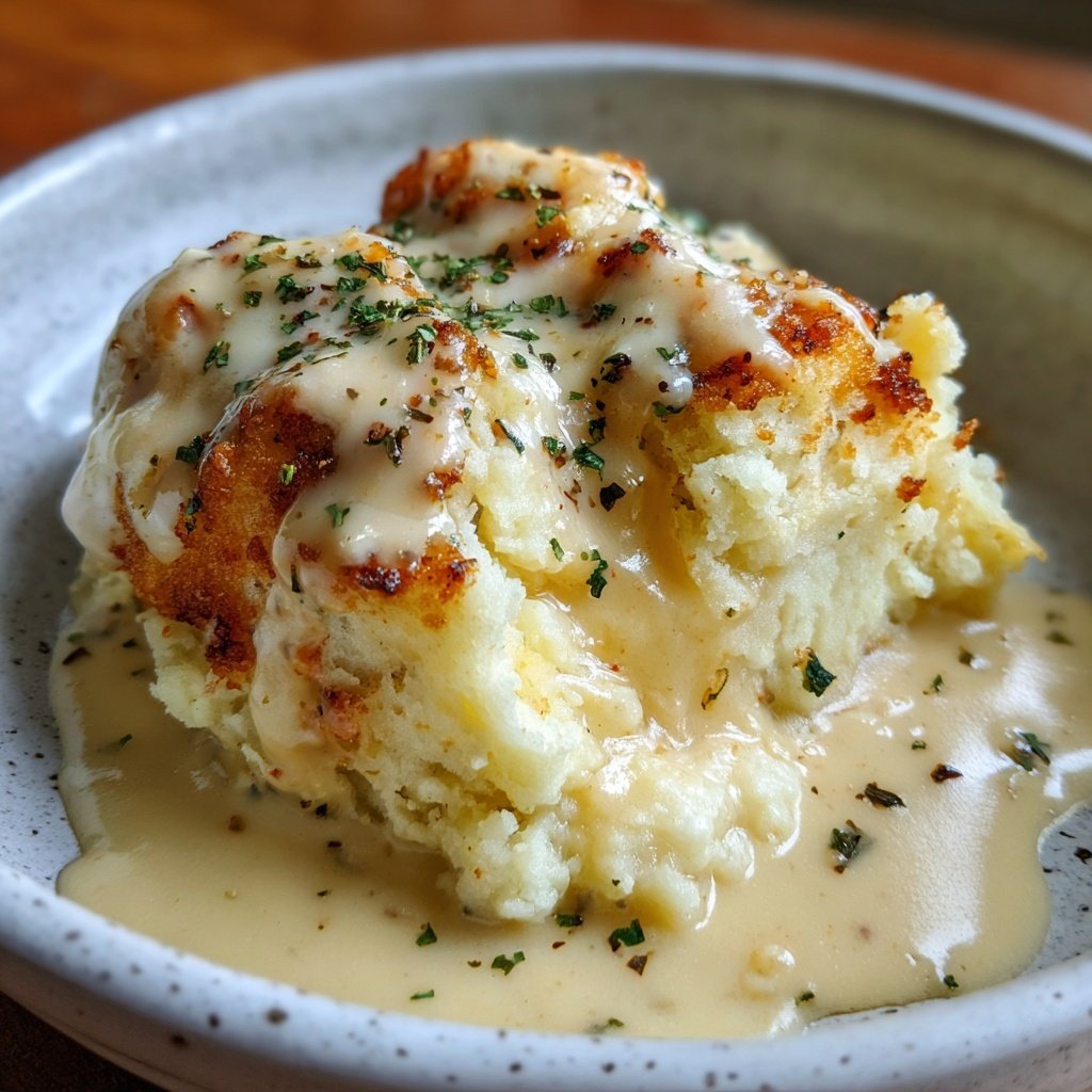Comfort Food Creamy Chicken and Mashed Potatoes