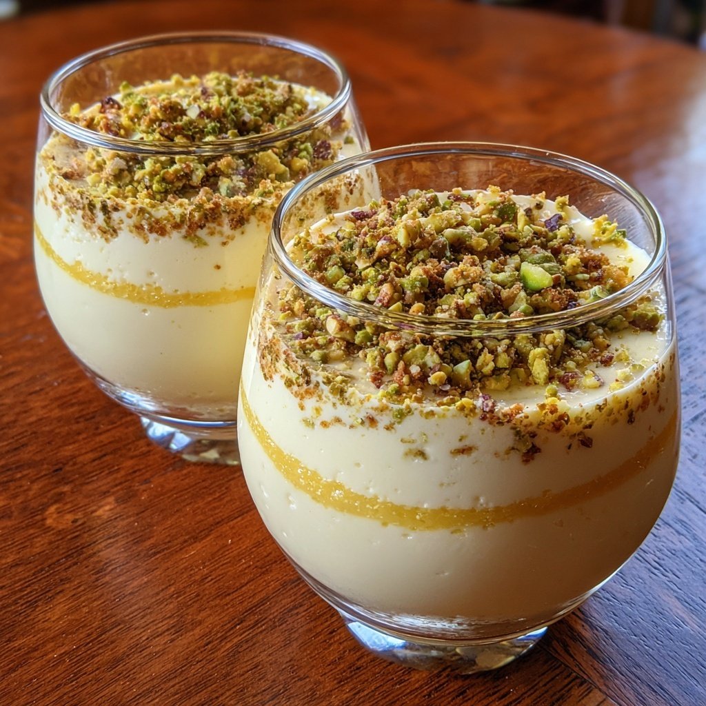 Limoncello Cream Dessert Cups